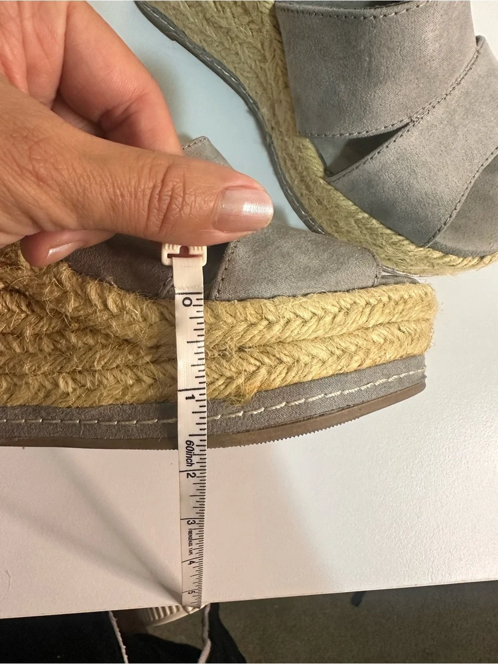 Target suede espadrille